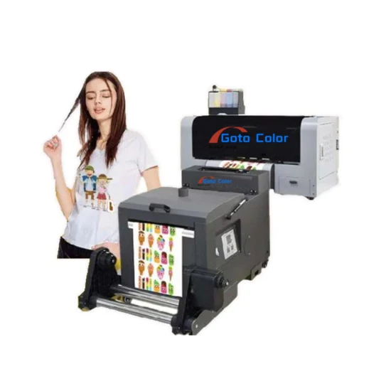 Imprimante DTG Dtf directe sur vêtement, Machine d'impression automatique de Film Pet, numérique pour t-shirts, 220V pour tissu