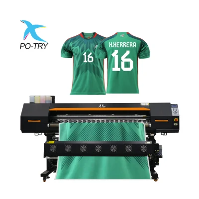 Imprimante numérique de sublimation de colorant de vêtement de vêtement de textile de grand format d'encre de haute qualité