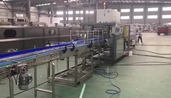 Machine d'emballage de manchon rétractable de bouteille d'eau minérale pour l'eau minérale de soude de bouteille