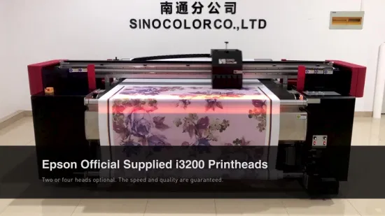 Encre pigmentée par Sublimation, 1.8m, 2400dpi, ceinture numérique, directe vers l'imprimante textile